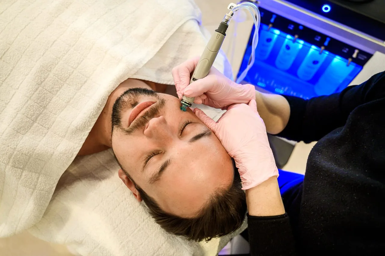 HydraFacial treatment
